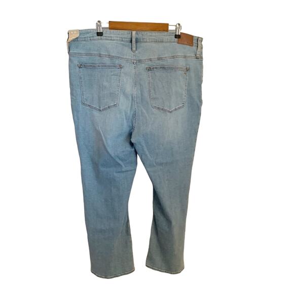 Madewell Cali Denim Button Fly Boot Cut Jeans 35 NWT - Picture 3 of 9